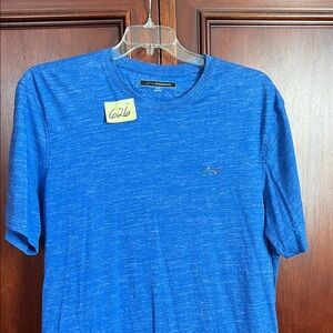 Greg Norman Collection Heathered Blue Short Sleeve Tee